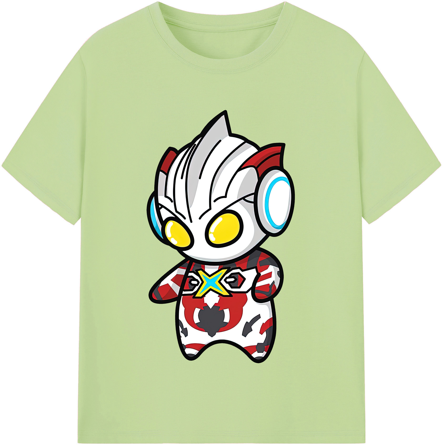 （画像用） ウルトラマン Ultraman 綿100％半袖Tシャツ（フロントプリント）